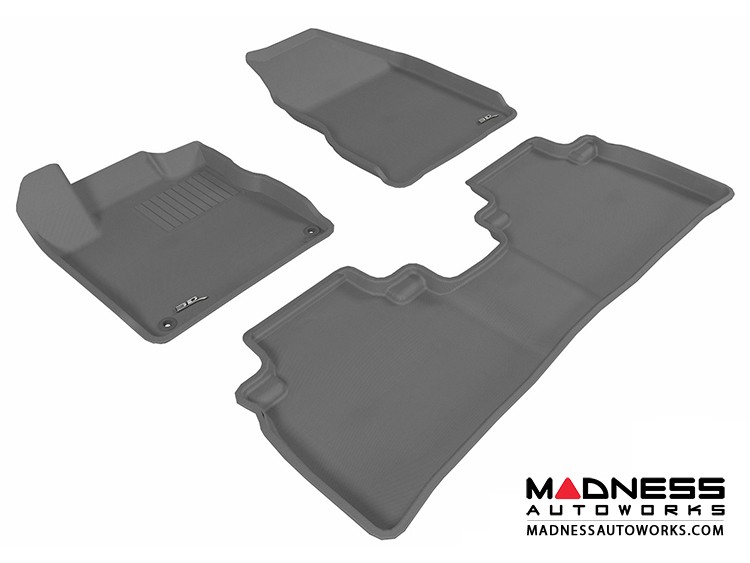 Nissan Murano Floor Mats (Set of 3) Gray by 3D MAXpider